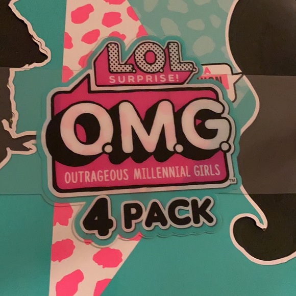 LOL Surprise OMG 4 Pack Series 1 Swag Bee Neonliscious Lady Diva HTF!! N… - Picture 6 of 10
